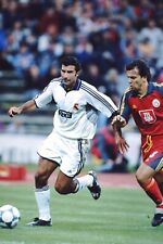 Original Photo Slide 2000 Luis Figo Real Madrid Pre-Season Tournament Soccer  picture