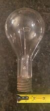 VERY RARE Vintage Antique Edison Lightbulb 9.5” Tall x 1.5” Wide x 14” Diam picture