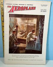 1955 The Aeroplane: Guidance Systems, Weapons & Controls UK Magazine  picture