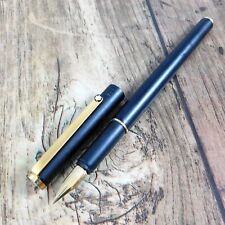MONTBLANC NOBLESSE BLACK FOUNTAIN PEN VINTAGE GERMANY A125 picture