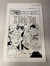 I LOVE YOU #125 COVER ART prod stats 1979 CHARLTON FRANK BOLLE BOAT CAPTAIN LOVE picture