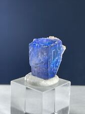 Gemmy Deep Blue Halite Single Crystal, Carlsbad, New Mexico  NMH #002 picture