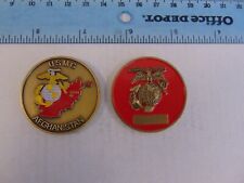 USMC  Marine Corps Afghanistan challenge coin picture