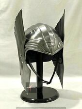 Thor Helmet Mild Steel Ragnarok Movie Wearable Helmet Armor With Wood Stand picture