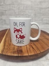 Oh, For Fox Sake - 11 oz Ceramic Coffee Mug  / Tea Cup Spider Man Dr Strange picture