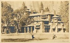 Postcard Antique c1907 THE AHWAHNEE HOTEL YOSEMITE National Park RPPC Real Photo picture