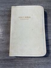 antique 1957 Holy Bible red letter edition  in original box picture
