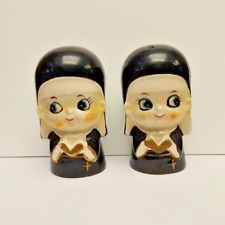 Rare Brinnco Nun Salt And Pepper  Shakers Vintage picture