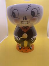 Johanna Parker Halloween Skeleton Character Candy Bowl picture