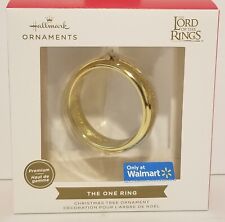 Hallmark The Lord Of The Rings The One Ring Premium Metal Christmas Ornament New picture