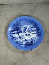 Currier And Ives The Homestead In Winter Winter Collector Plate picture