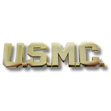 USMC United States Marine Corps Gold Lapel Hat Pin Badge Official Licensed picture