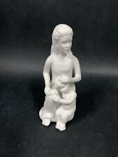 Vintage K'S Collection porcelain Figurines Mom and Little Boy About 5.25” picture