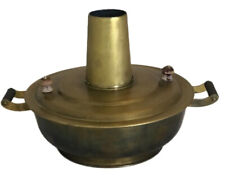 Vintage Asian Steamer Brass Korean Rice pot Mongolian Cooker READ picture