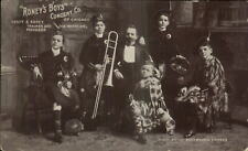 Children's Music Band Scottish Kilts RONEY'S BOYS Chicago IL c1910 Postcard picture