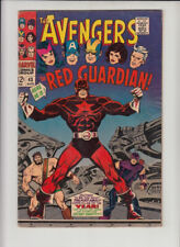 THE AVENGERS #43 VG- *1st RED GUARDIAN picture
