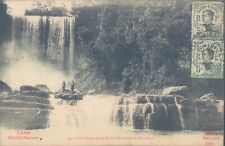 INDOCHINA Laos Saravane Si-Noï waterfalls 1910s PC picture