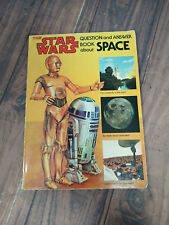 The Star Wars Question and Answer Book About Space 1979 Vintage Scholastic picture