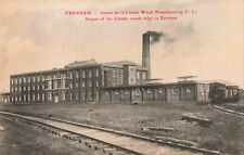 Canada Wood Manufacturing Co. Shops Farnham Quebec QC c1910 Postcard picture