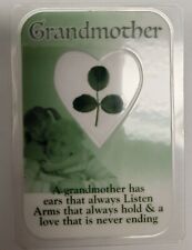 Real Shamrock Blessing Card | Good Luck Emblems - Grandmother picture