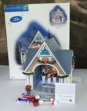 Dept 56 Roosevelt Park Band Shell Musical WORKS Box & Adapter 55338 Retired picture