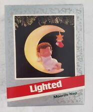 1988 Hallmark Keepsake Ornament Moonlit Nap, Lighted picture