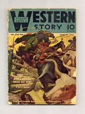 Western Story Magazine Pulp 1st Series Jun 21 1941 Vol. 192 #1 PR Low Grade picture