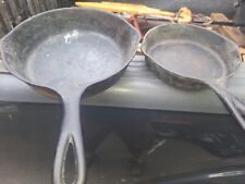 TWO (2) Wagner Ware skillets - 1053F and 1055 - #3 and #5 picture