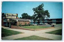 1960 Town Plaza Motor Hotel, Montgomery Alabama AL Vintage Postcard picture
