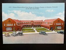 Vintage Postcard 1938 Court House San Luis Valley Alamosa Colorado (CO) picture