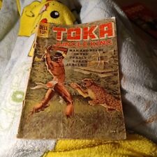 TOKA JUNGLE KING #1 DELL COMICS August 1964 Silver age action adventure Safari picture