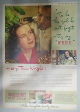 Woodbury Cold Cream Ad: Teresa Wright for Woodbury  1943  11  x 15 inches picture