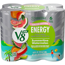 Limited Edition Summertime Watermelon Juice Energy Drink, 8 Fl Oz Can (6 Pack) picture