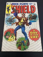 Nick Fury Agent Of SHIELD 14, HYDRA & Helicarrier cover. Reader Copy, Marvel 196 picture