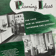 Vintage 1945 Crane Co Planning Ideas Bathroom Kitchen Catalog Chicago Illinois picture