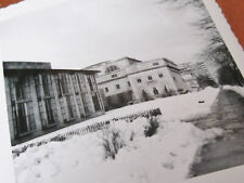 1950s Vintage MIT Library Ted’s Winter Trip to Cambridge MA Small B&W Photo 3.5