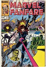Marvel Fanfare # 11 - Black Widow story, 1st Iron Maiden VF-NM picture
