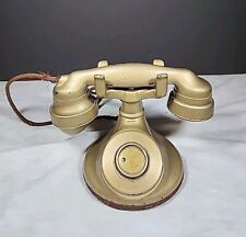 Western Electric Original 202 Black (Painted Gold) B1 E1  Desk No Dial Phone  picture