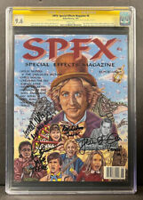 SPFX Special Effects Magazine #6 CGC 9.6 Willie Wonka Cast Signed 4x Nice picture