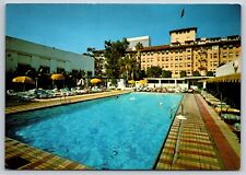 Postcard California Los Angeles Ambassador Hotel Swimming pool 4Z picture