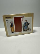 Vintage 1984 Playing Cards Chinese Costumes Winterthur Museum- Complete Decks picture