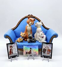WDCC Aristocats Set of 6 Figurines Duchess Marie Toulouse in Box Kakawow Cards picture