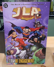DC Comics JLA Rules Of Engagement Graphic Novel Softcover 1st Print picture