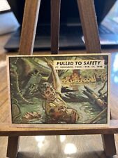 1962 Topps Civil War # 6 Pulled to Safety Ft. Donelson, Tenn. - Feb. 16, 1862 picture