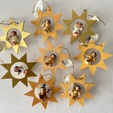 Richard Glasser - Asst. Christmas Tree Ornaments -  Angel Musicians - Set of 8 picture