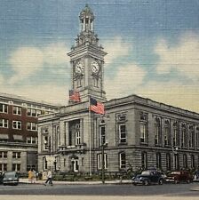 Court House Citizens National Bank Norwalk Ohio Postcard c1940s picture