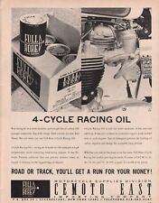 1966 Full Bore 4-Cycle Racing Oil - Vintage Motorcycle Ad picture