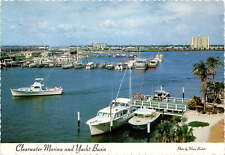 Clearwater Marina, Yacht Basin, Intracoastal Waterway, Clearwater Postcard picture