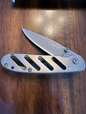 Pat Crawford Custom Titanium Folder Knife  picture