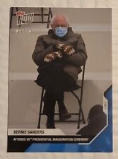  2020-21 TOPPS NOW BERNIE SANDERS PARALLEL #14/46  Inauguration Very Rare  picture
